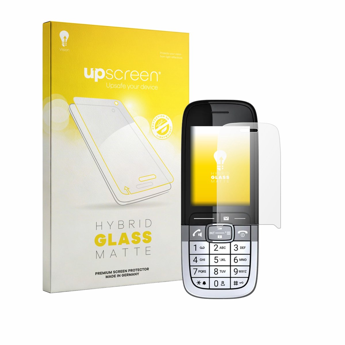 upscreen - Screenprotector voor Mitel OpenScape DECT Phone SL7 - Folie Beschermfolie Beschermglas matte
