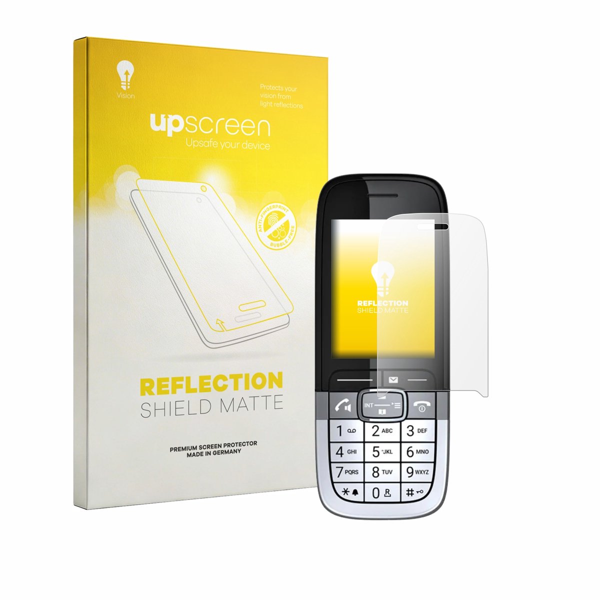 upscreen - Screenprotector voor Mitel OpenScape DECT Phone SL7 - Folie Beschermfolie anti glare matte