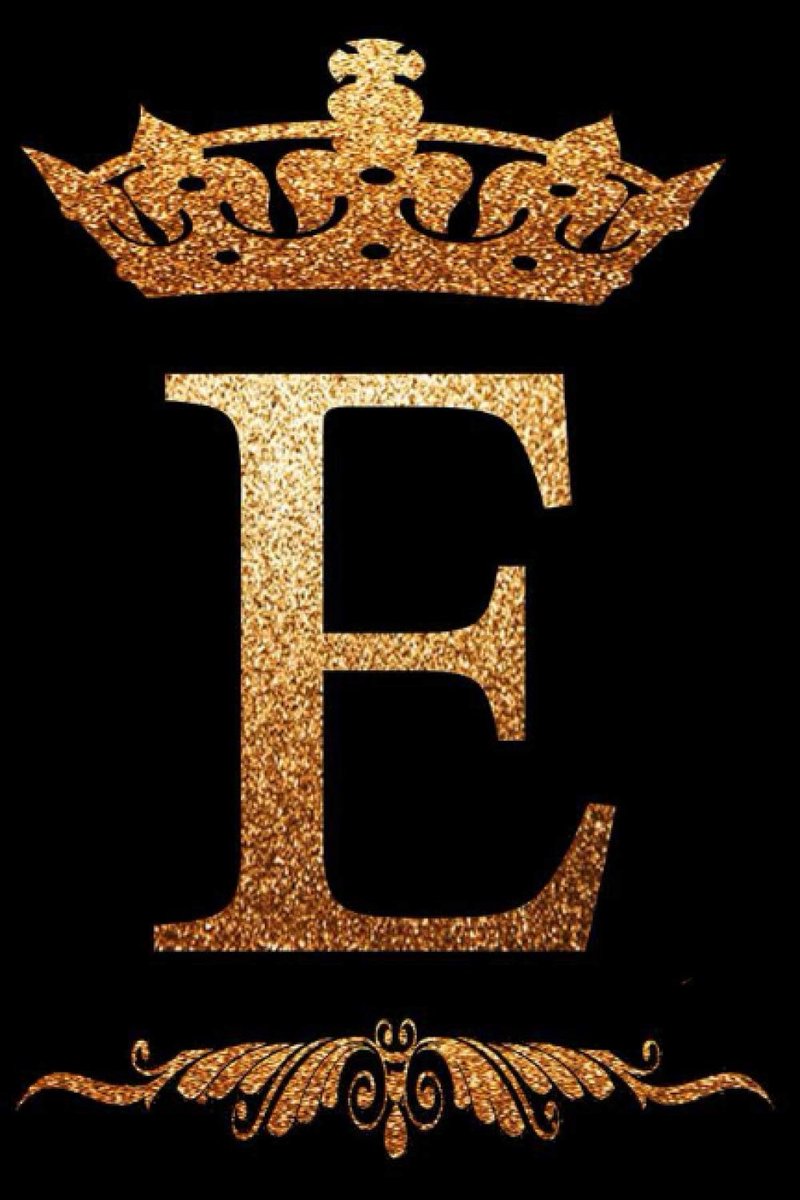 Golden Crown Initial E alphabet Monogram Letter E Notebook: gold luxury style Letter E journal Lined Diary for Writing - ShopVlot