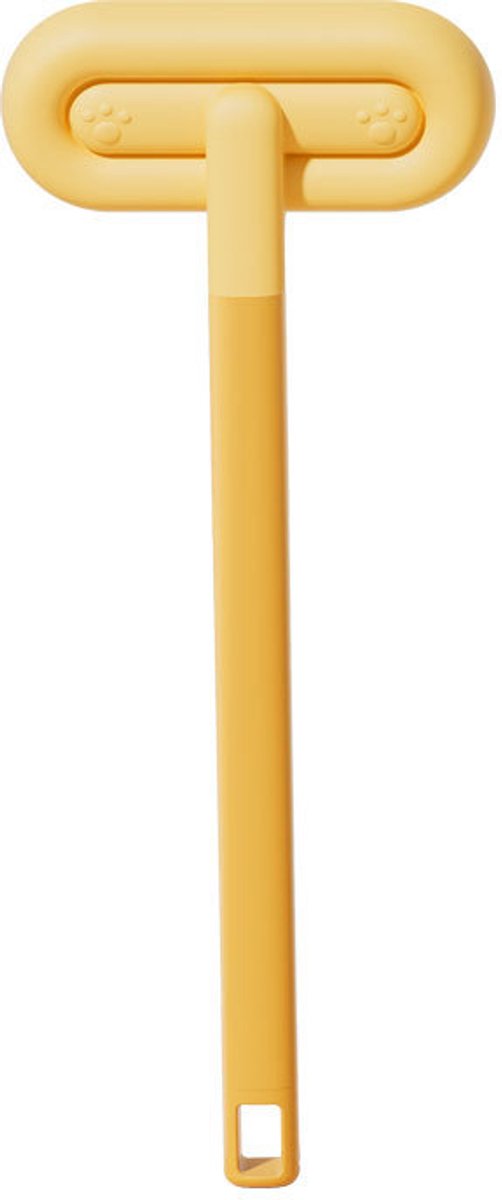 Langsteel Haarverwijderaar Voor Katten en Honden, 18cm Brede Dubbelzijdige Borstelkop, Efficiënte Reiniging Voor Tapijten, Sofa, Bedlinnen en Autostoelen Grote Breedte Langsteel Dierenhaarborstel, Eenvoudig Zonder Buigen Schoonmaken"