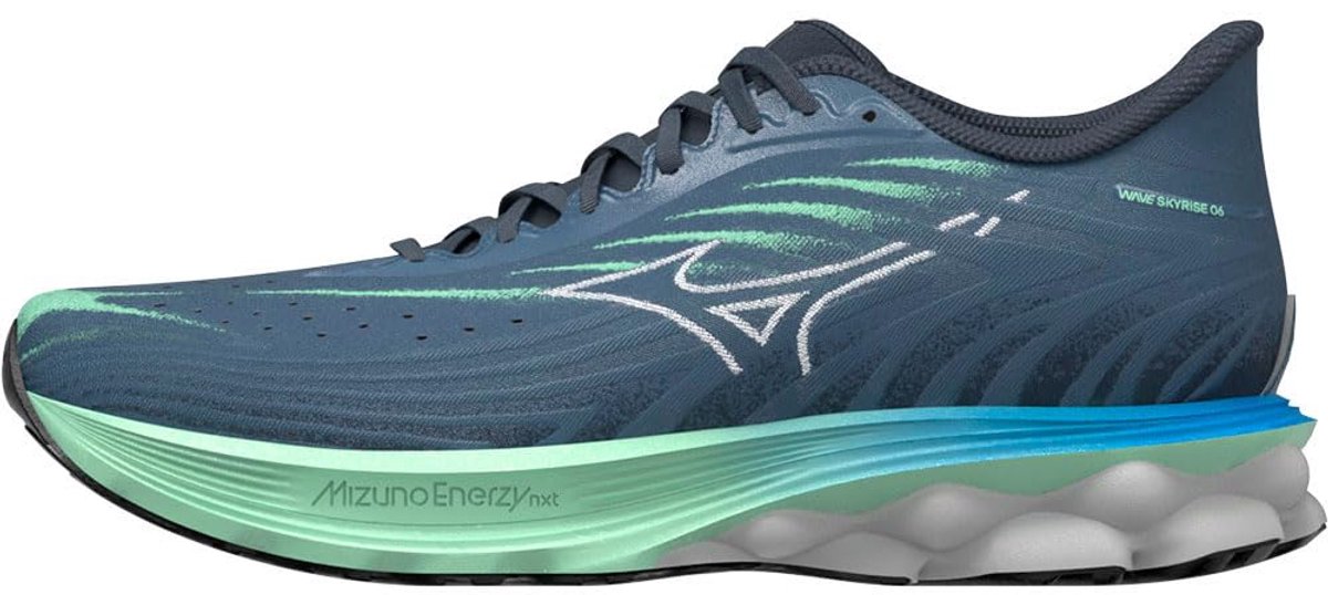 Mizuno Wave Skyrise 6 Hardloopschoenen Blauw EU 44 Man