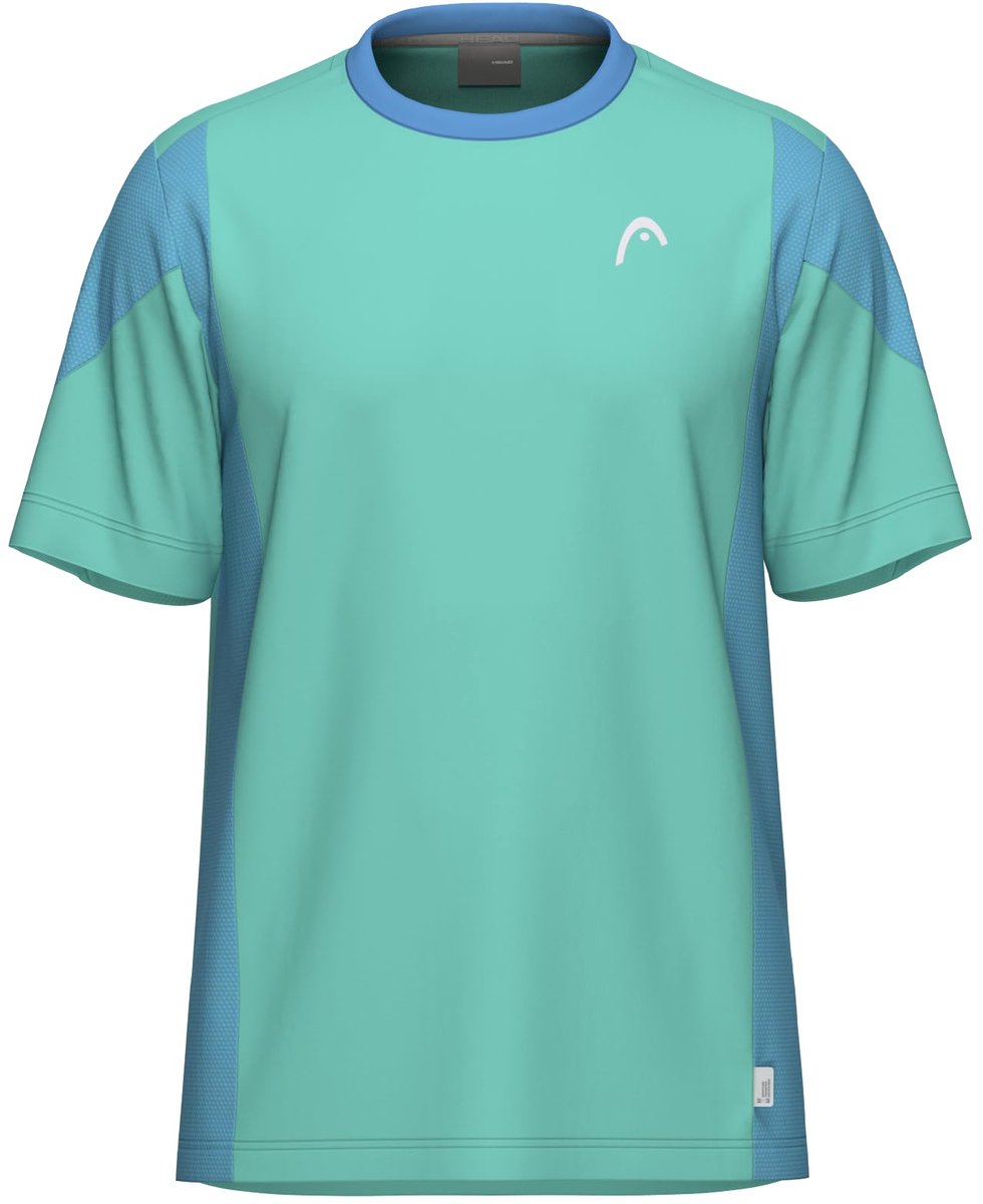 HEAD Slice T-shirt Jongens en Airforce 10A Turquoise