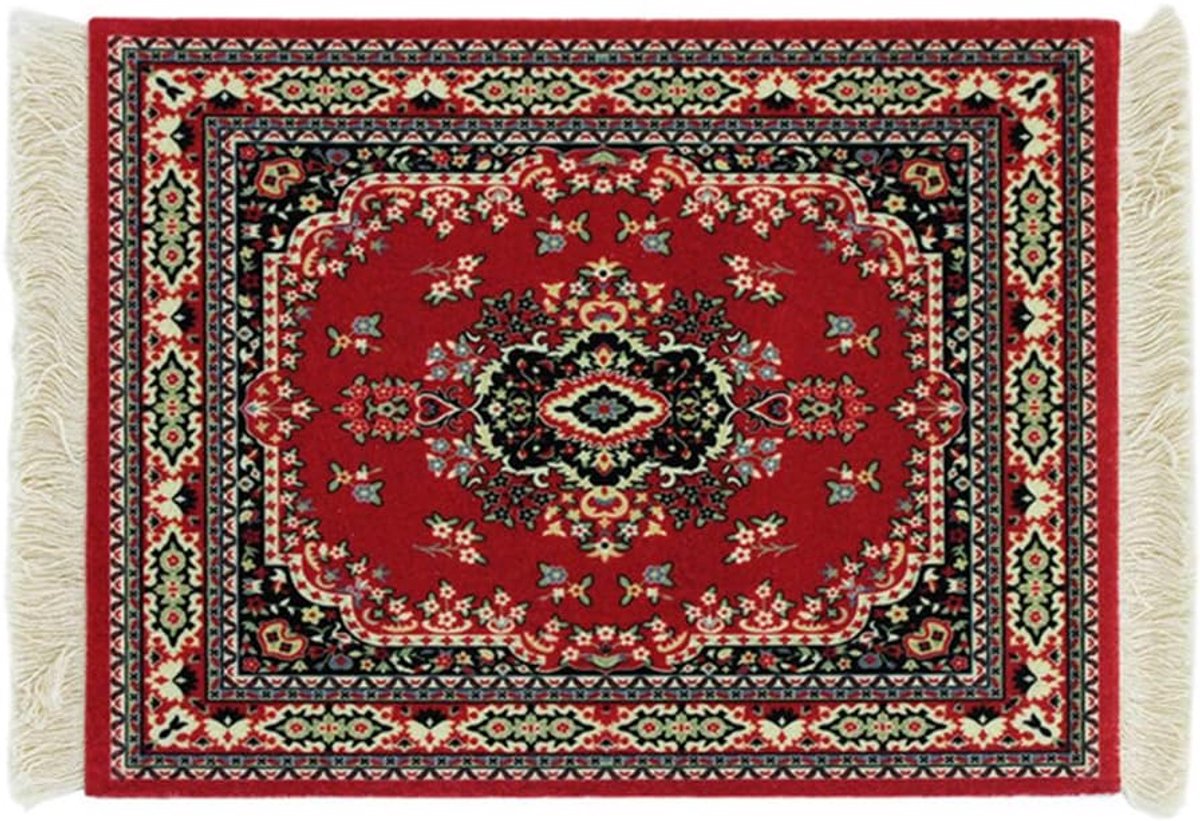Rug Mouse Pad Oosterse Perzisch tapijt Muis Mat Computer Mousepad voor Table Decor - ShopVlot