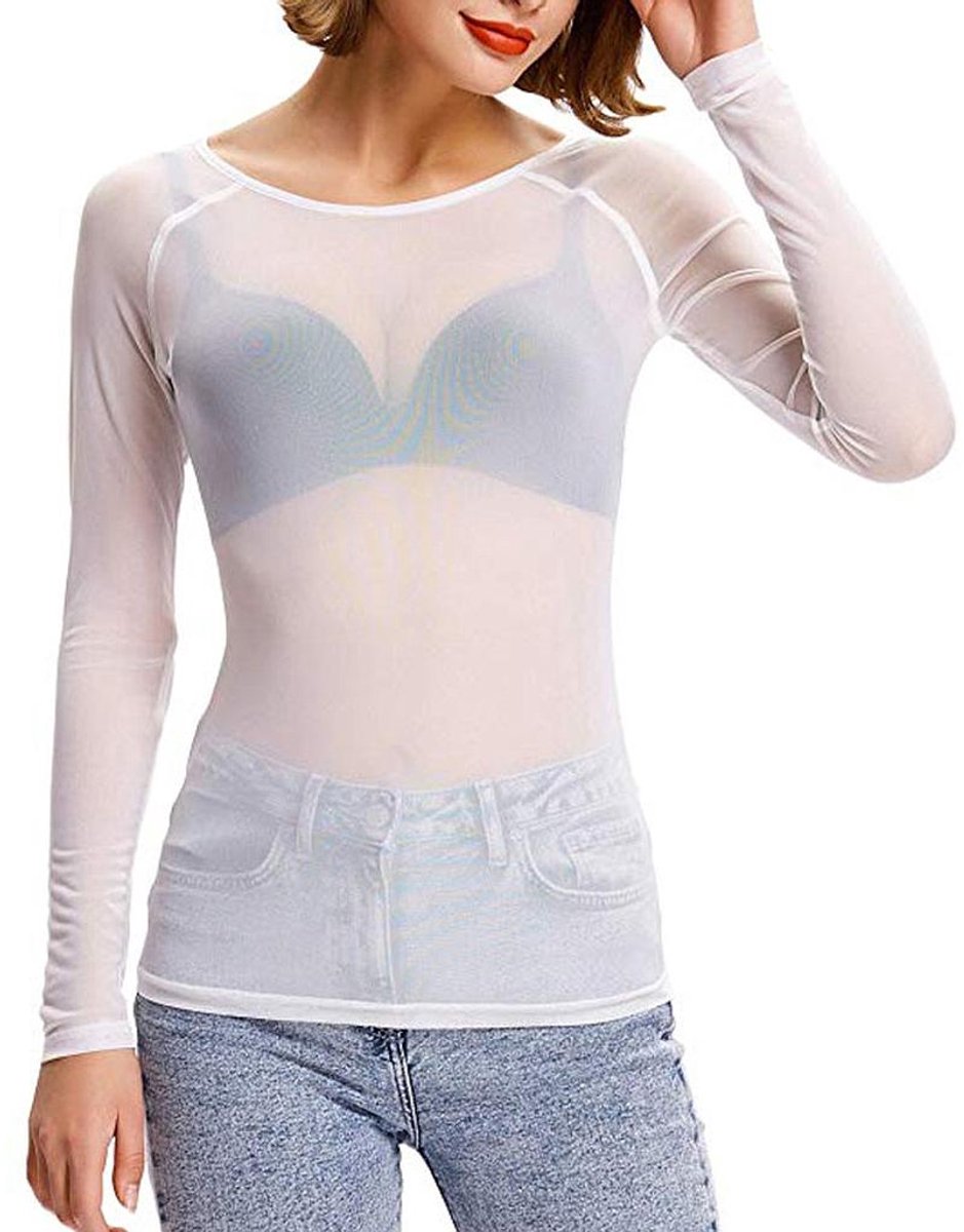 Caresse Secrets tule shirt