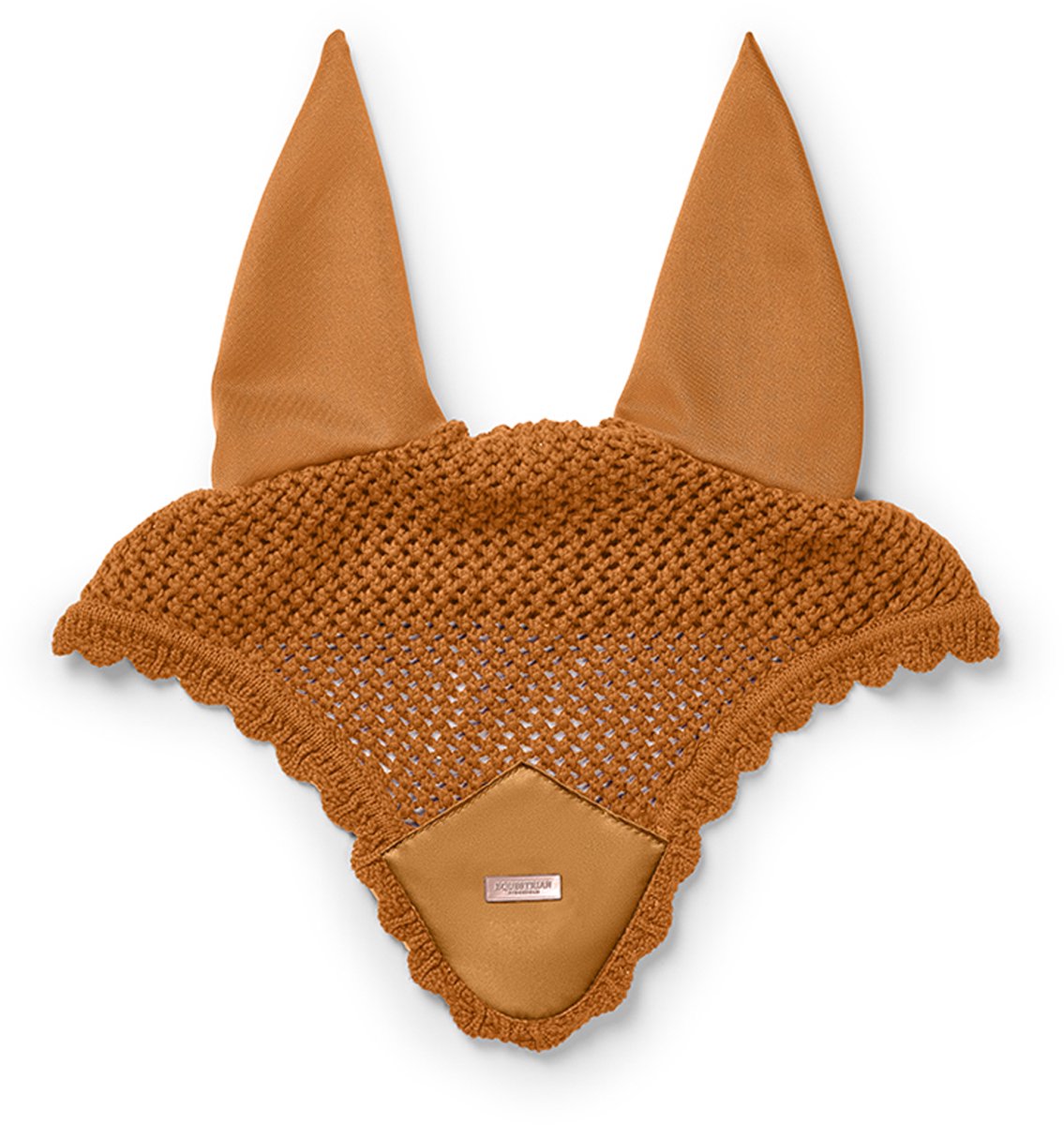 Equestrian Stockholm Oornetje Equestrian Stockholm Satin Chestnut Donkeroranje