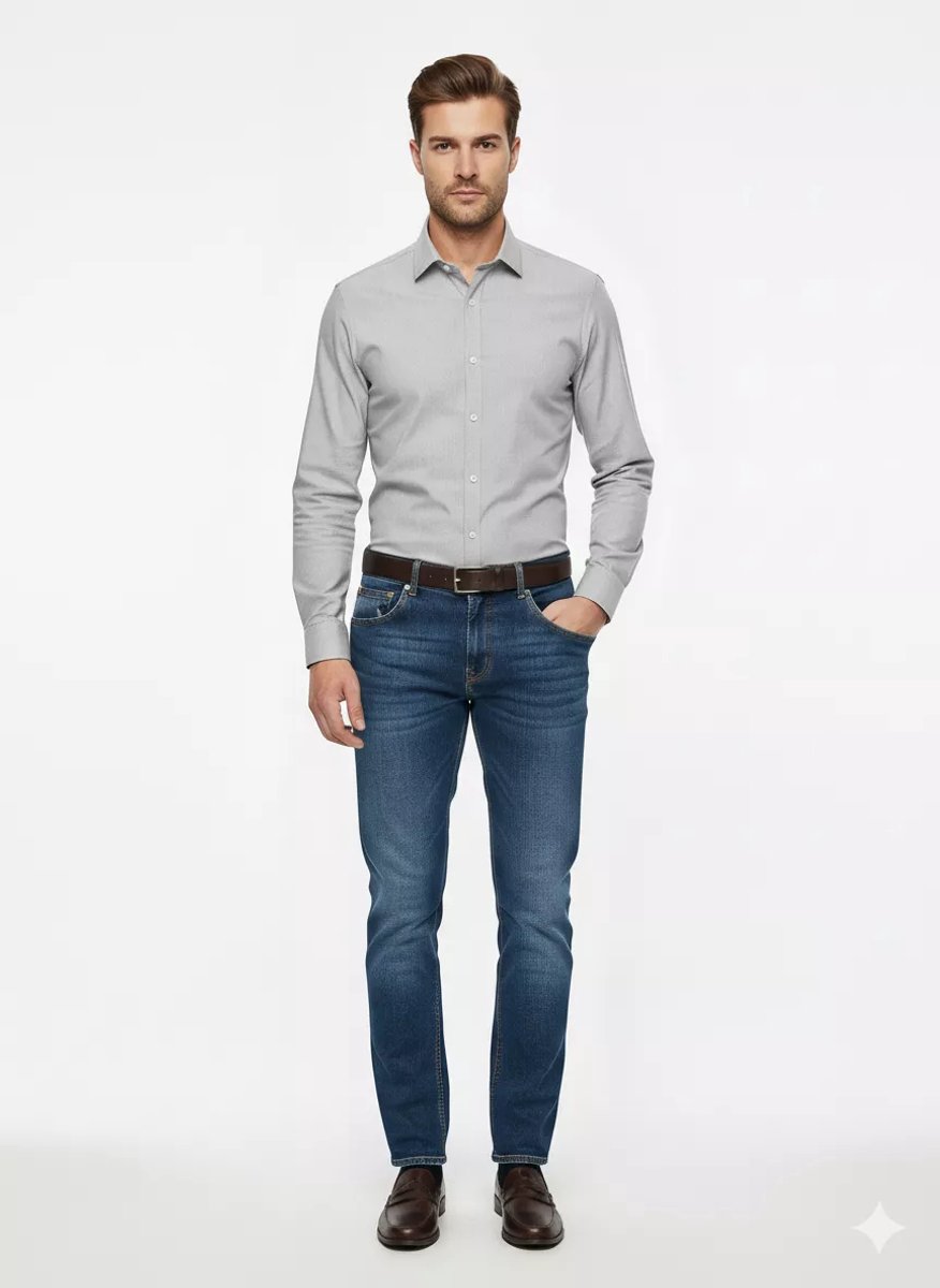 Jeans - Donkerblauw - ICON2 - Lengte 34