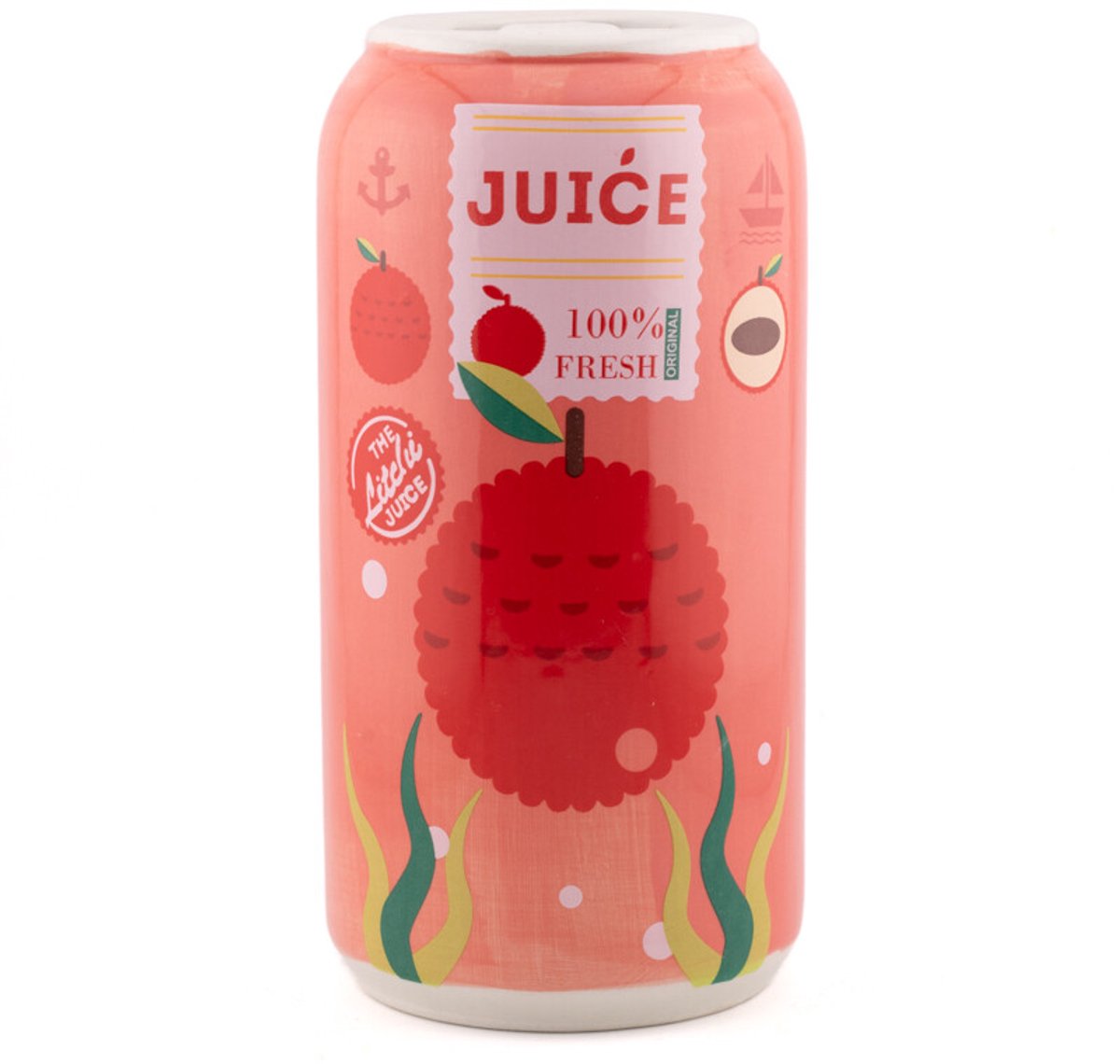 Aardewerk vaas Juice can