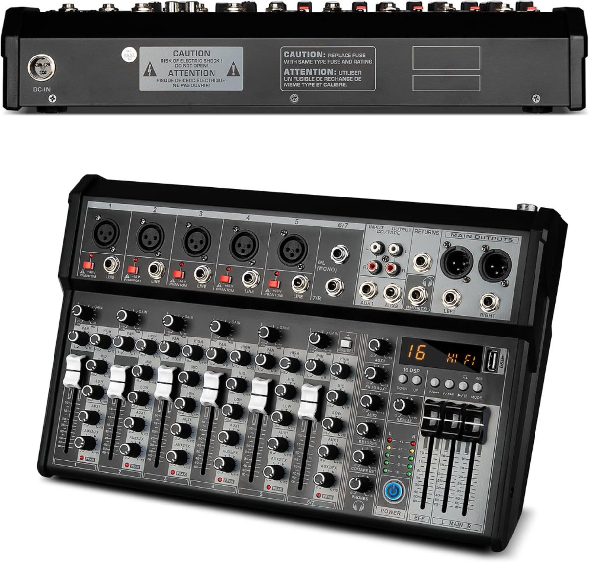 Audiomixer - DJ Mengpaneel - Muziek Maken -