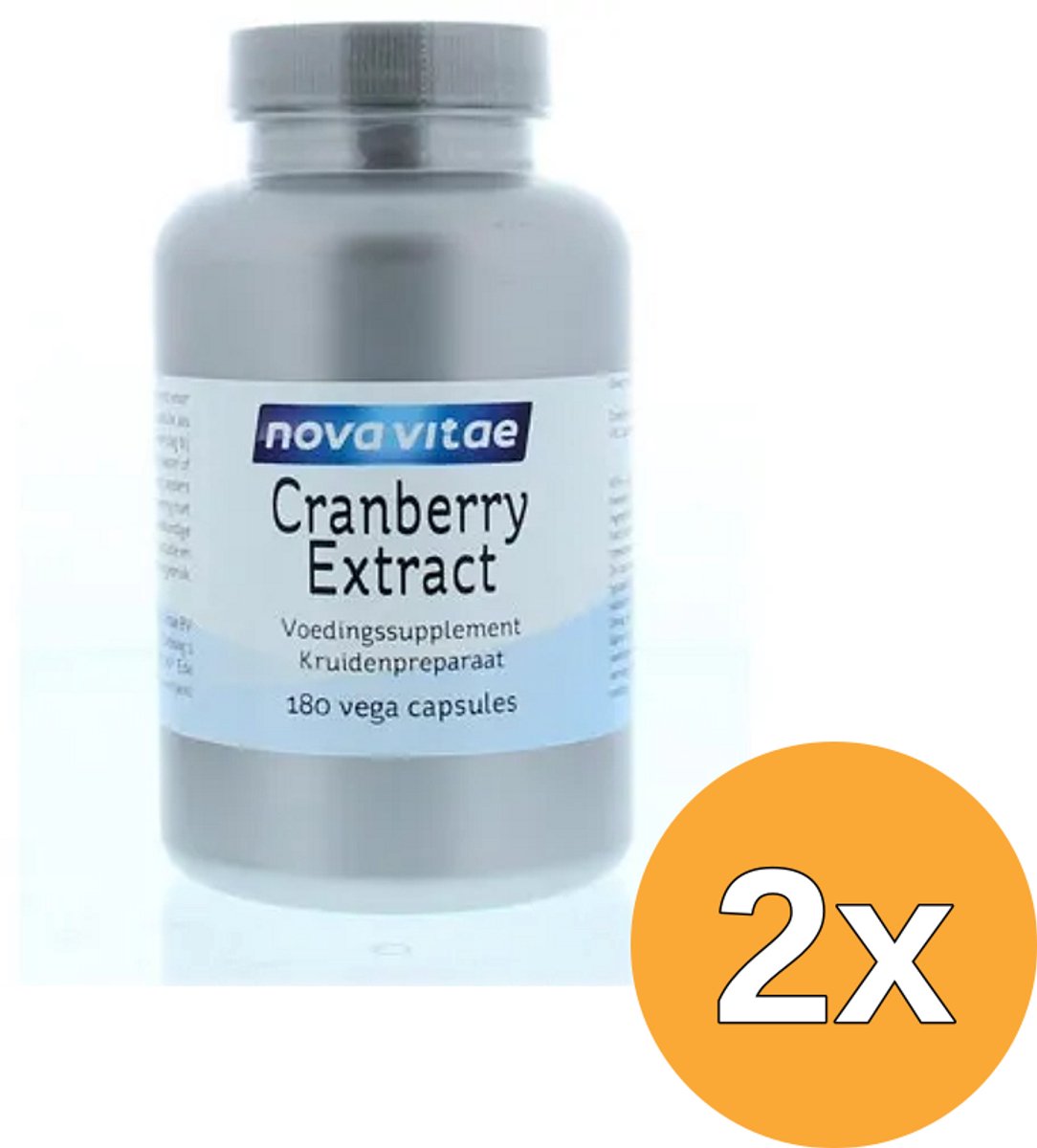 2x Nova Vitae Cranberry extract (180 capsules)