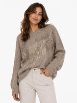 Red Button trui SRB5006 Sequin - Clay