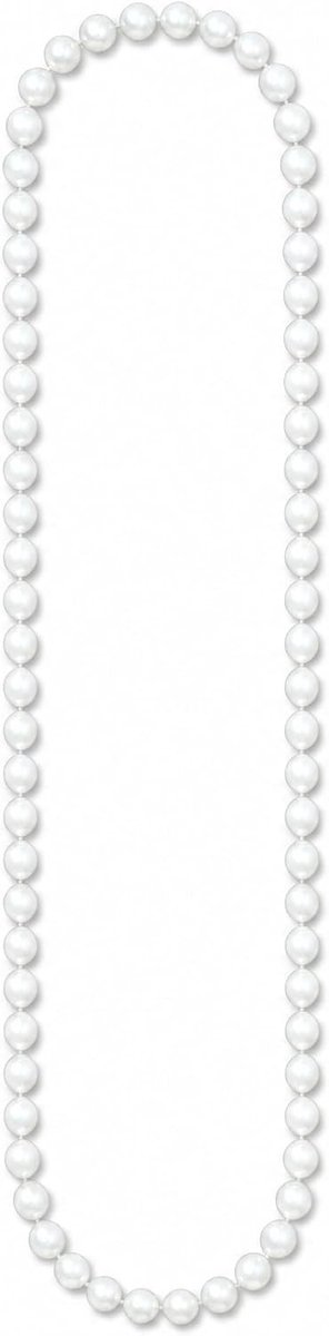 Eindeloze Ketting voor Rolgordijn - Wit - 100 cm - Kunststof - Voor Jaloezieën en Vouwgordijnen