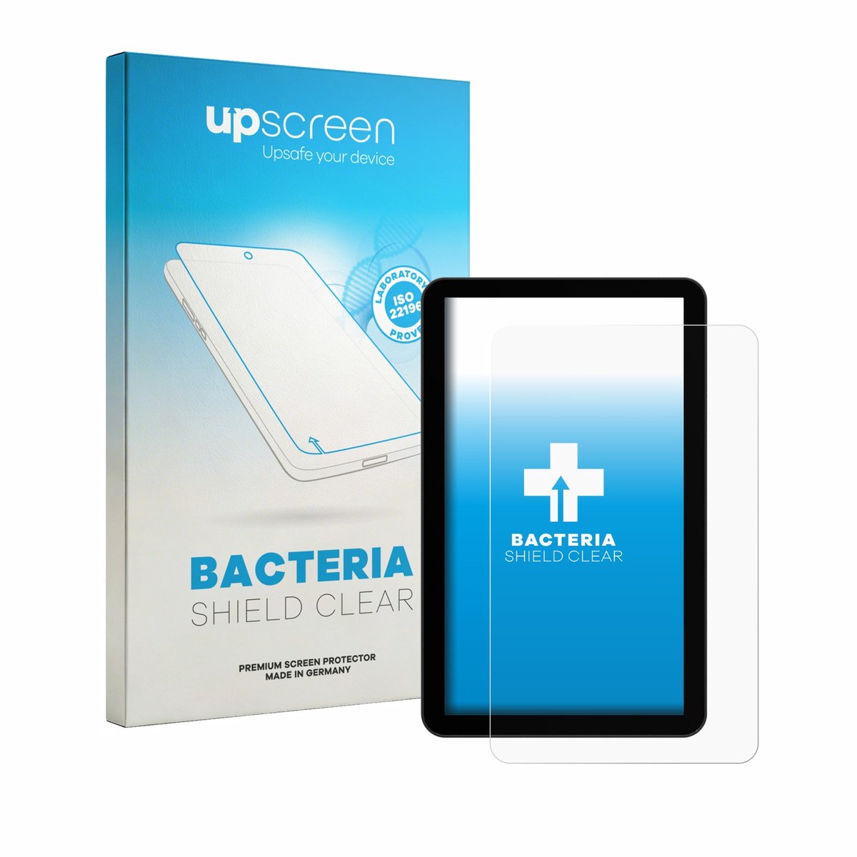 upscreen - Screenprotector voor Zebra KC50 15" - Folie Beschermfolie transparant antibacterieel