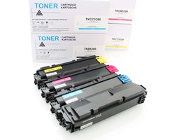 Kyocera TK5380 - Toner Multipack 4-delig - 1x Zwart, 1x Cyaan, 1x Magenta, 1x Geel - Huismerk Compatible - Geschikt voor Kyocera ECOSYS MA 4000 cifx Kyocera ECOSYS MA 4000 cix Kyocera ECOSYS PA 4000 cx Kyocera MA4000cix Kyocera PA4000cx