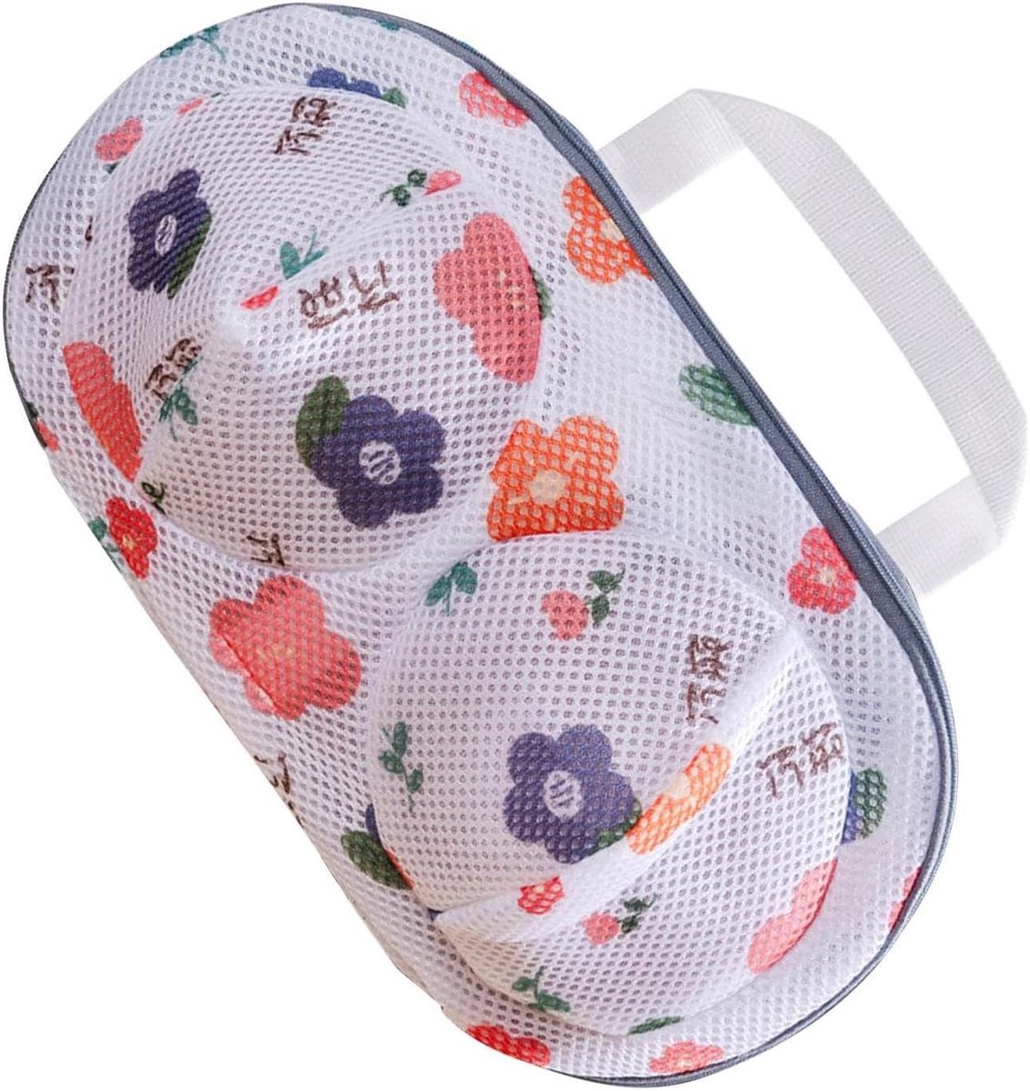 Mesh waszakken - Waszakken gaas - Kleding beschermen - Stevig ritsontwerp - 20x34 cm - Zonnebloem