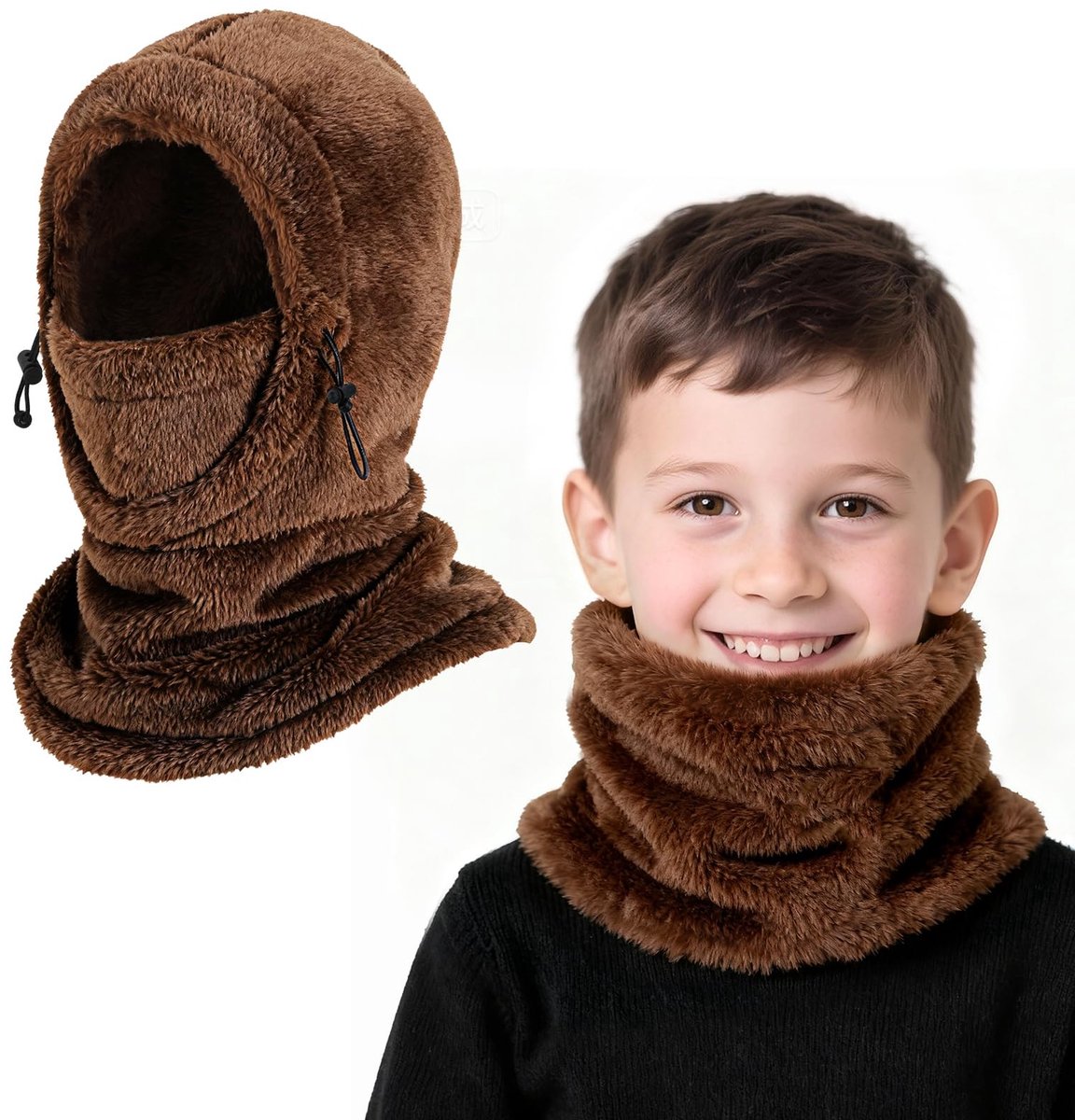 Omgoods - Kinderen Thermo Fleece Balaclava voor 3-9 Jaar