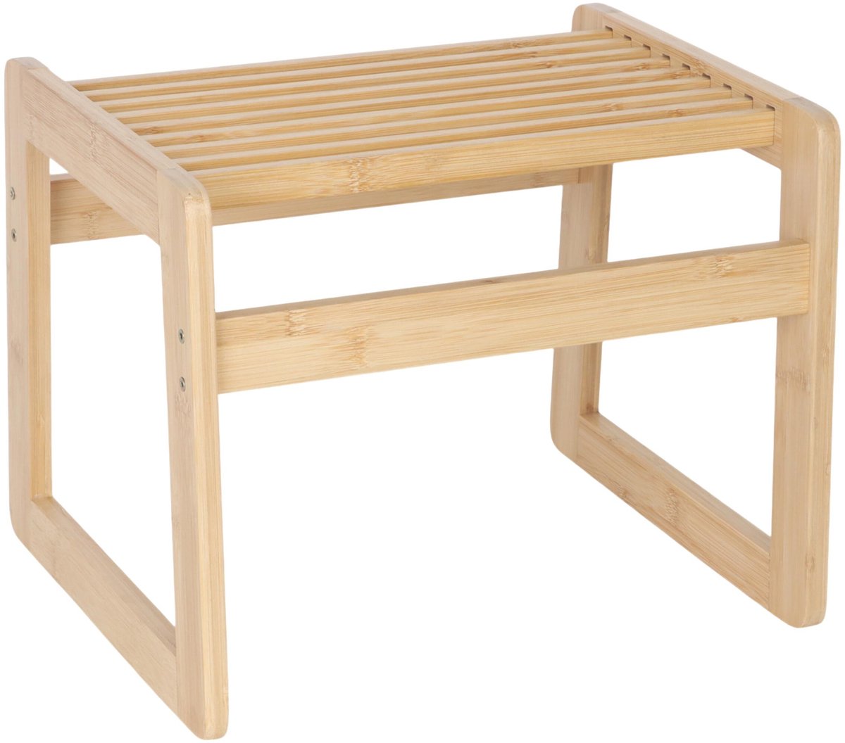Omgoods - Compact Bamboe Badkruk voor Badkamer of Sauna