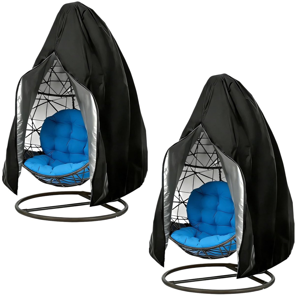 Omgoods - Hangstoelhoes Set van 2 - Waterproof en Anti-Stof, 190 x 115 cm