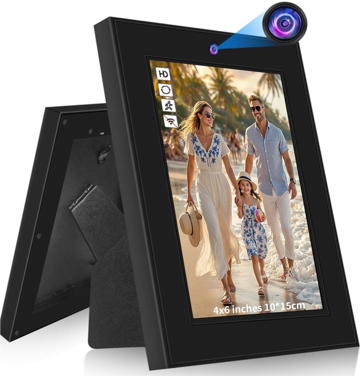 Omgoods - Fotolijst Camera HD 1080p met Bewegingsdetectie