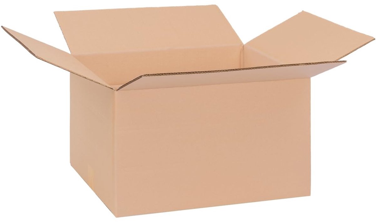 Omgoods - Vouwdozen van Dubbel Golfkarton 500 x 400 x 300 mm (10 stuks)