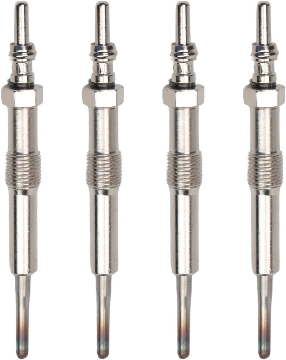 Set van 4 Gloei Kaarsen Geschikt voor Motoren 1.5 DCI, CDI - Perfect voor Dokker, Duster, Clio en Twingo - Hoogwaardige Vervangingen en Betrouwbare Prestaties