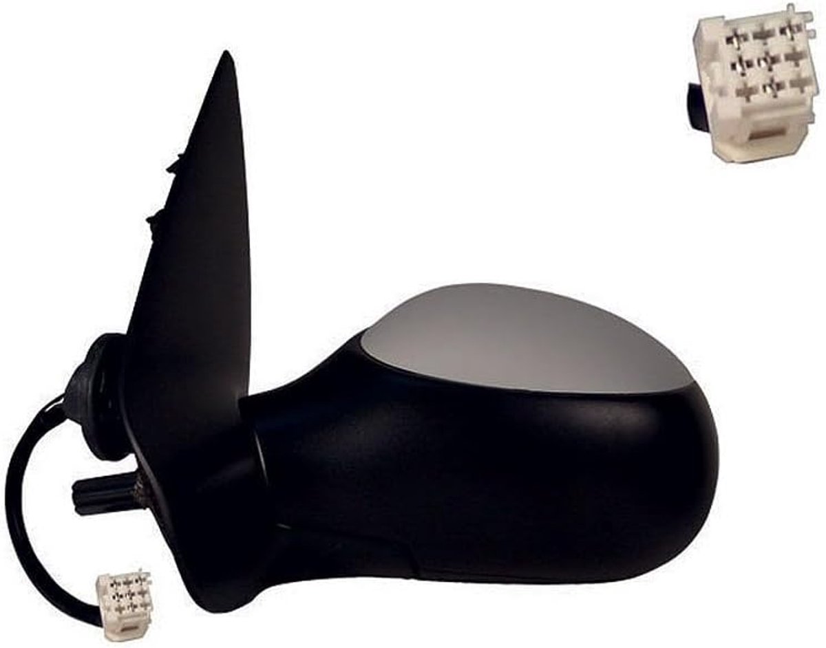 SnelShoppen - Elektrisch Verwarmde Asferische Linker Achteruitkijkspiegel Voor Peugeot 206 Hatchback En Van, Perfecte Pasvorm, Eenvoudige Montage, Hoo