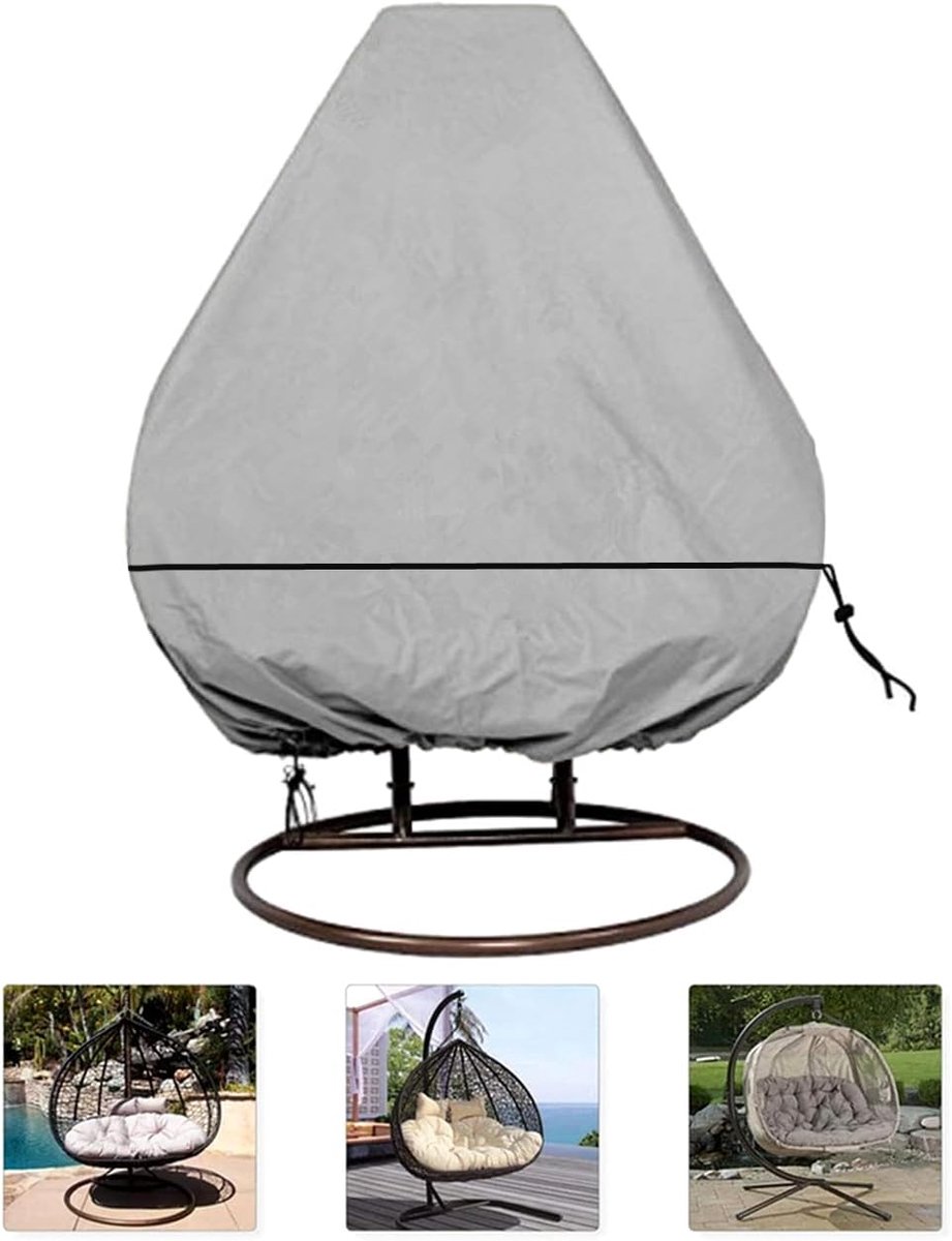 Hanging chair cover 230x200cm - waterdicht Oxford stof - beschermt tegen weer en stof - voor hangstoel - ShopVlot