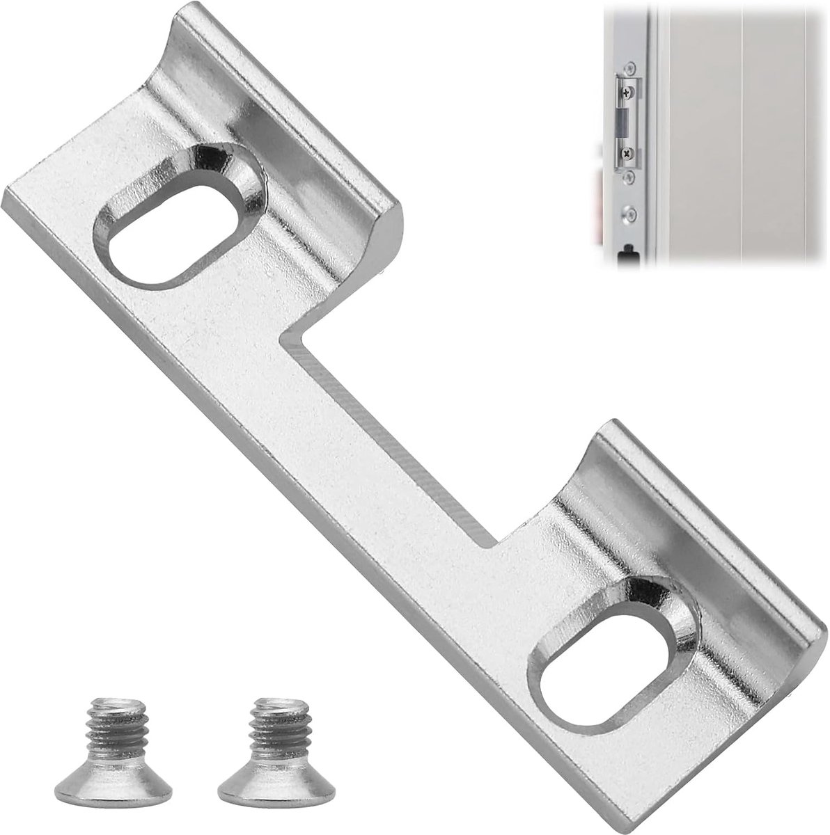 SnelShoppen - Verwisselstuk type 115 voor slotplaten 46 x 14,4 x 9 mm - Perfecte compatibiliteit met standaard huisdeur sluitplaten - Duurzaam opschro