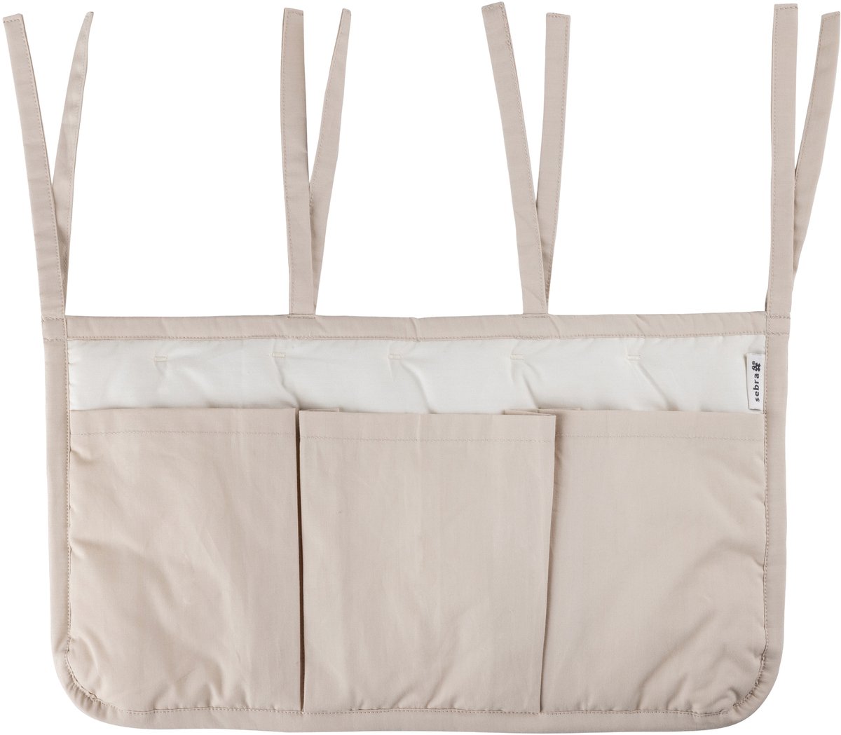 Sebra Opbergorganizer - 3 Vakken - Morning Beige