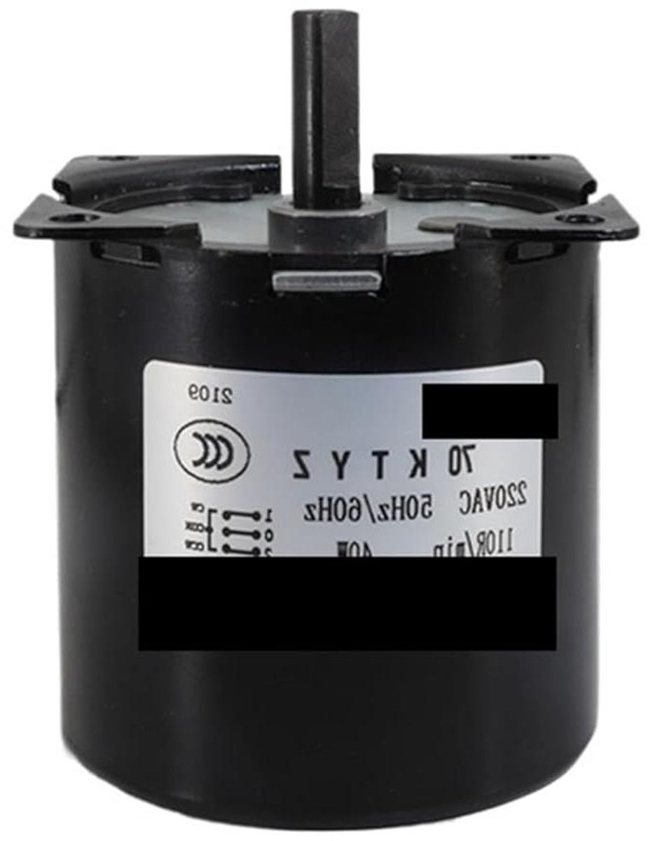 Synchrone Motor - AC Motor Permanente Magneet Motor - Industriële Toepassingen - Hoog Koppel 160 kg - 40 W - Metaal