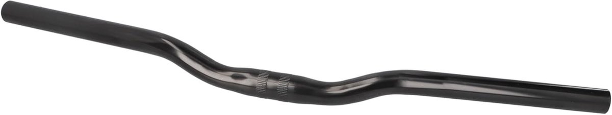 Fietsstuur Staal - Stuur Fiets - Comfortabel Fietsen - Verstelbare Greephoek - 560 mm Breed - Zwart
