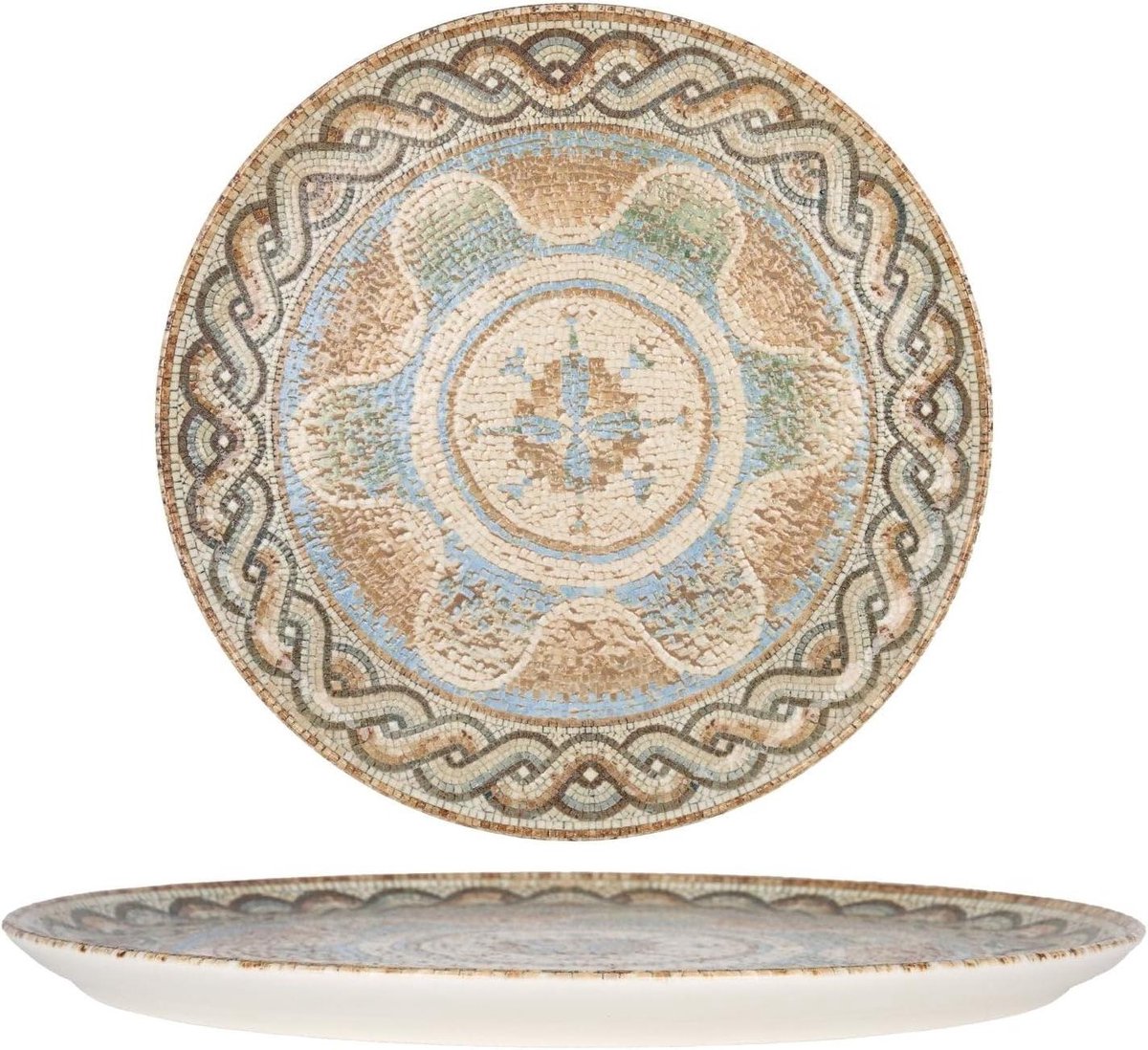 Pizzaborden - Servies Borden - Pizza Serveren - Rand-Chip Garantie - 32 cm - Veelkleurig