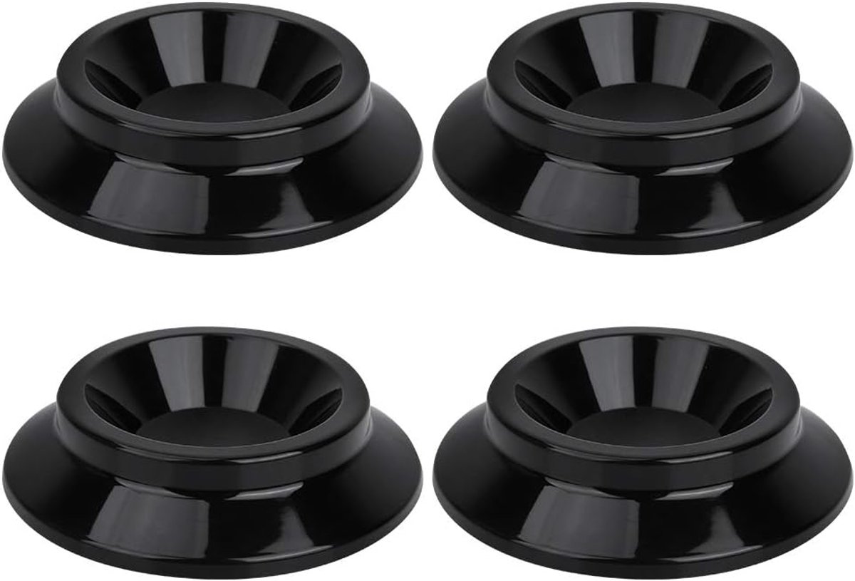 Piano Foot Pads Set Caster Cups Accessories 4pcs Round ABS Piano Wheel Cup specially designed for buffet piano - ShopVlot