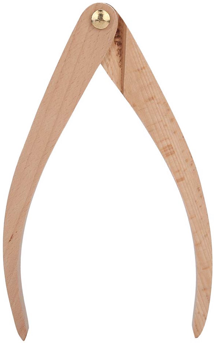 SnelShoppen - Pottery Tools - Meetinstrument voor Keramiek - Houten Caliper - 8 Inch - Precisie Maatvoering voor Keramische Creaties - Duurzaam en Bet