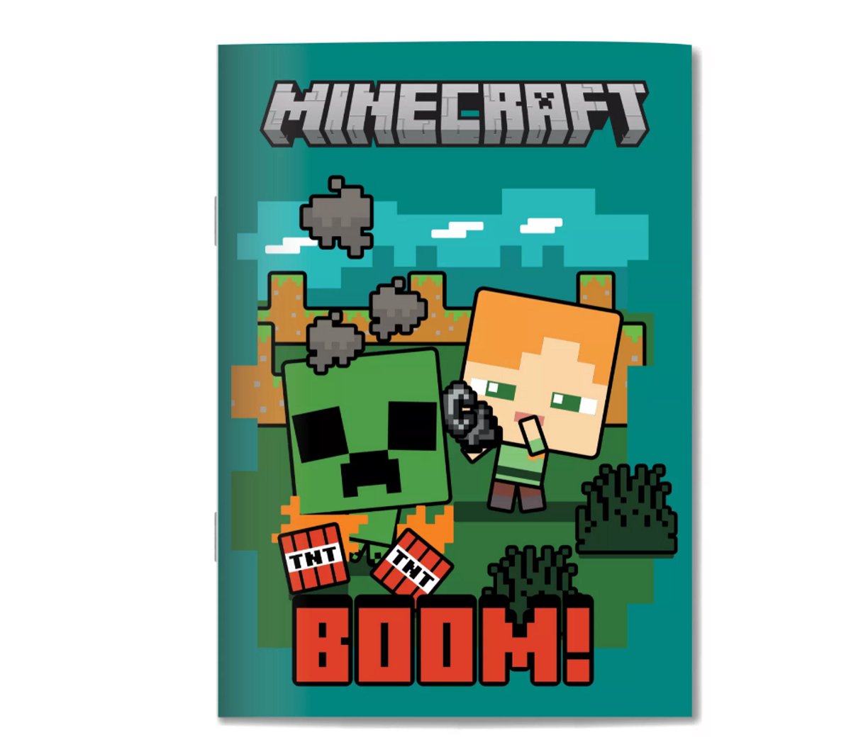 Minecraft notitieboek - Minecraft schrift - Minecraft -