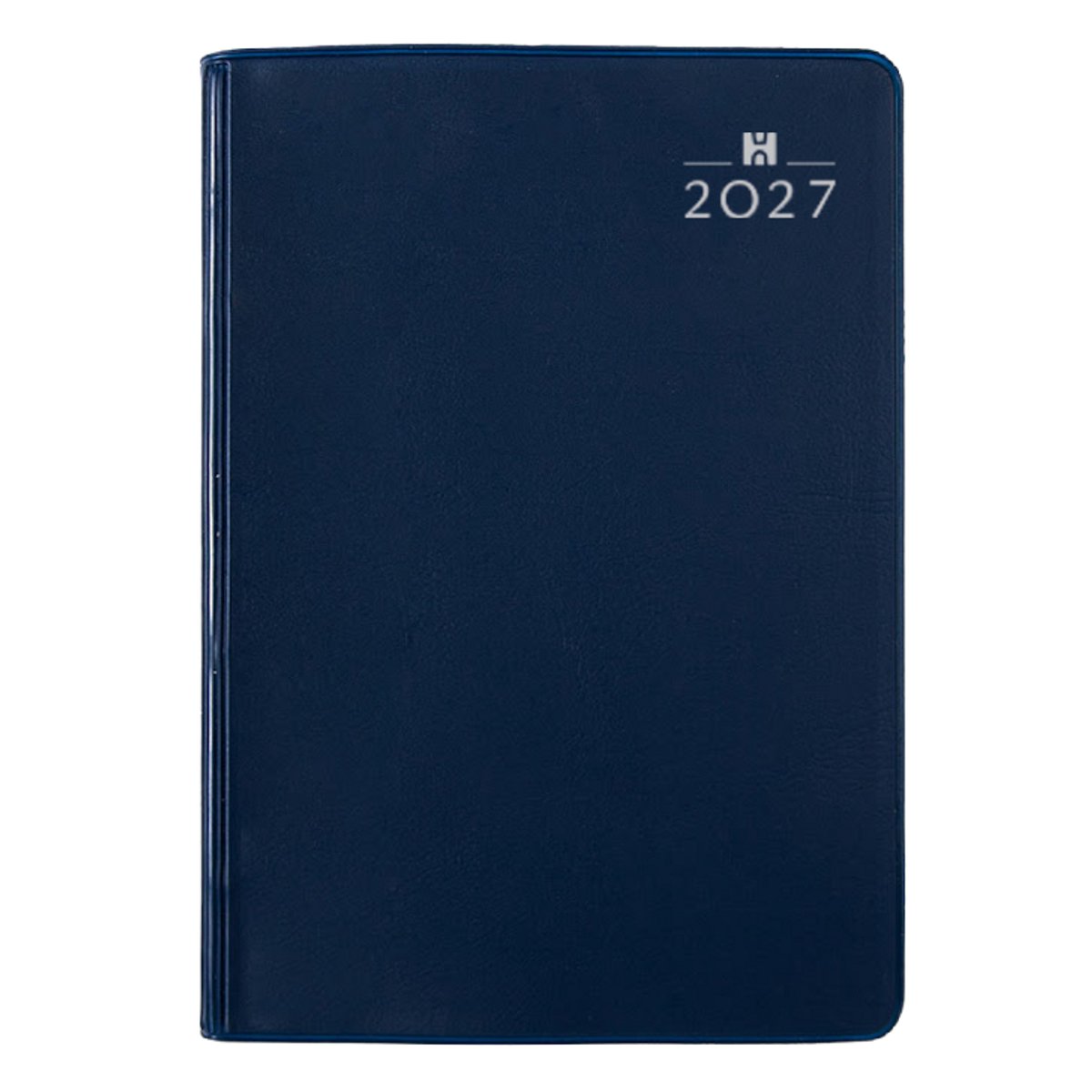 Castelli - Zakagenda H57 Venezia 2027 - Weekoverzicht - 7.6x11cm - Made in Italy - flexibel omslag blauw