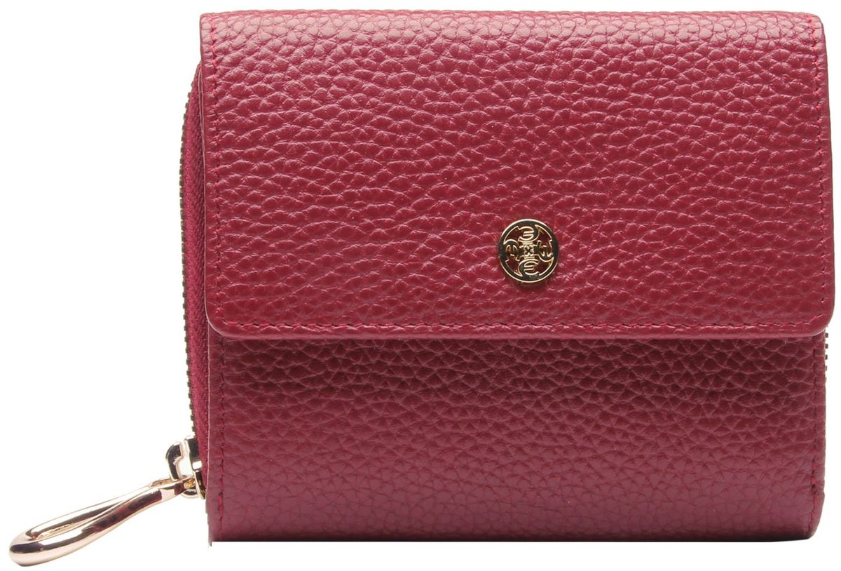 Esquire portemonnee Alexandria Wallet Red donkerrood