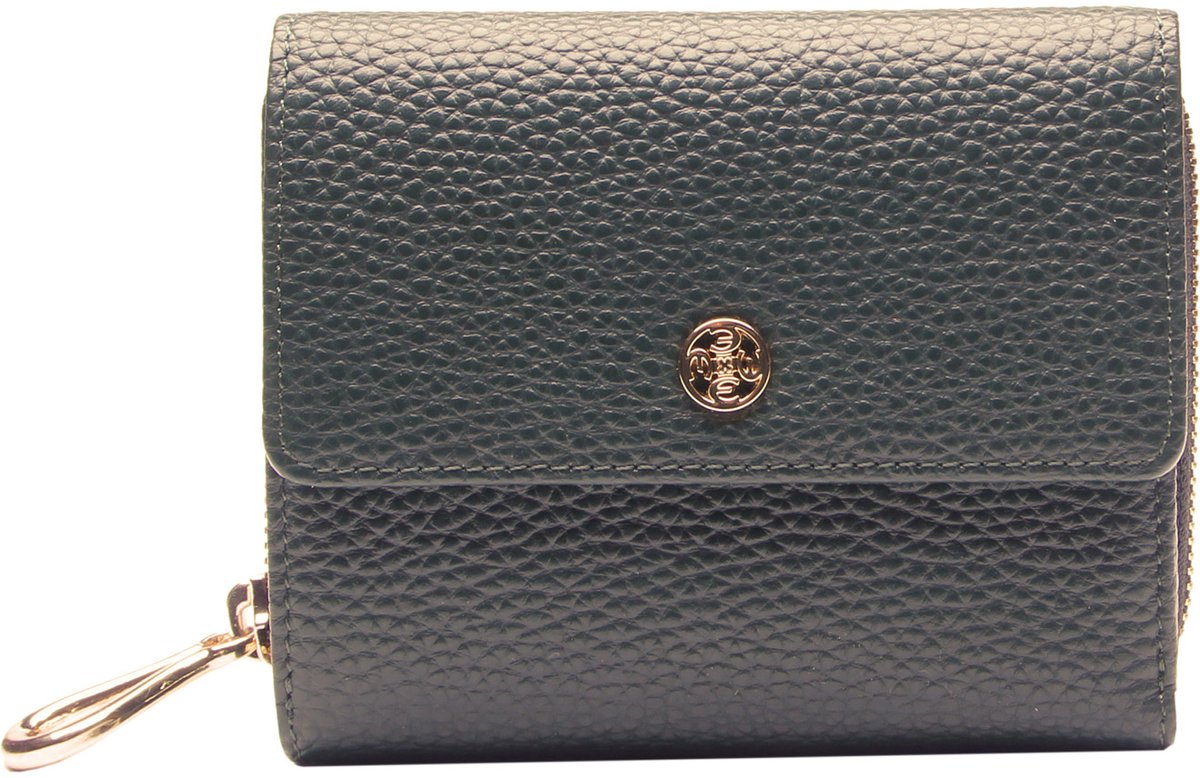 Esquire portemonnee Alexandria Wallet Green donkergroen