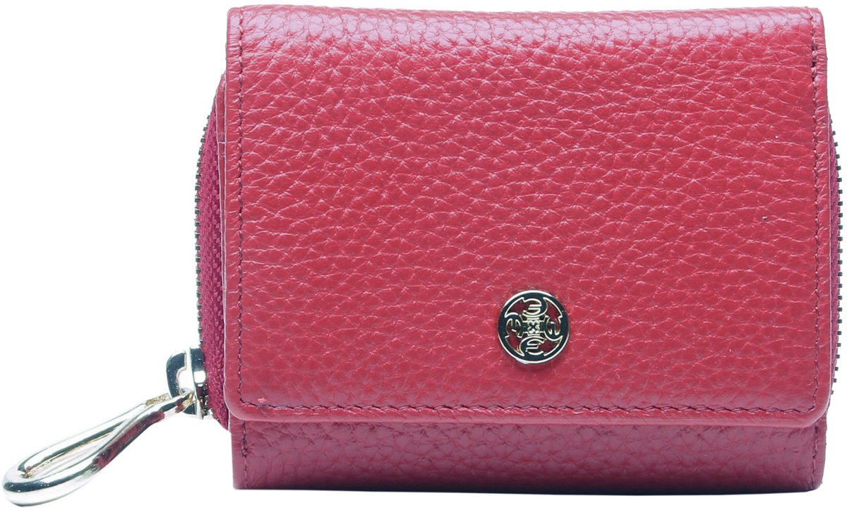 Esquire portemonnee Alexandria Wallet Red donkerrood