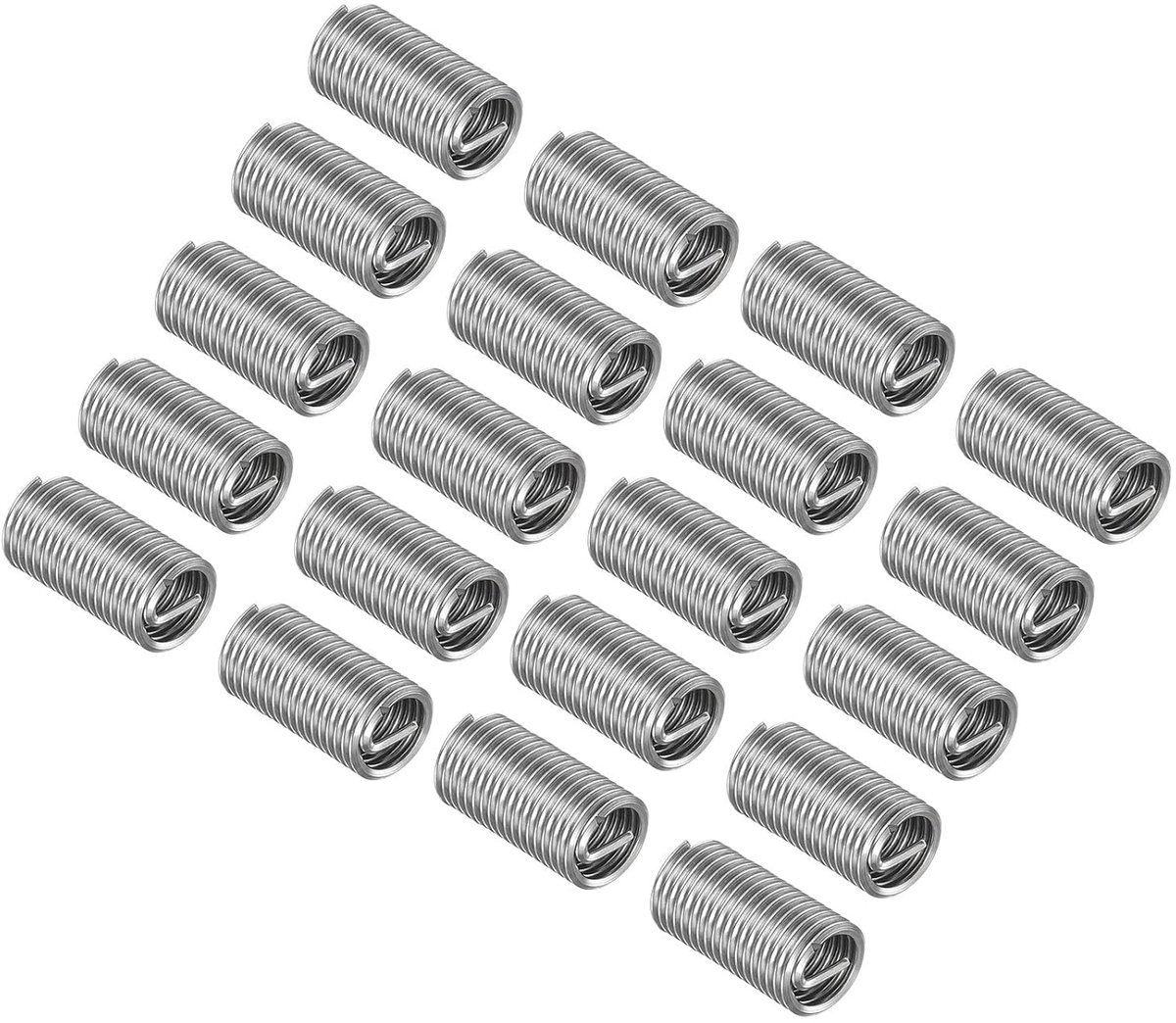 Steel wire inserts, M10 x 1.5 3D, length 30 mm, spiral screw insert made of stainless steel 304 - ShopVlot