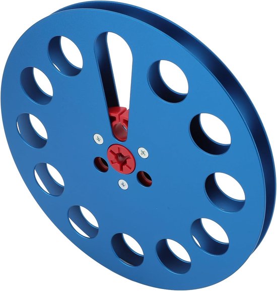 Lege Spoel - Tape Spoel - Geluidsopnames Herstellen - Aluminium Legering - 7 Inch - Zilver — afbeelding 3