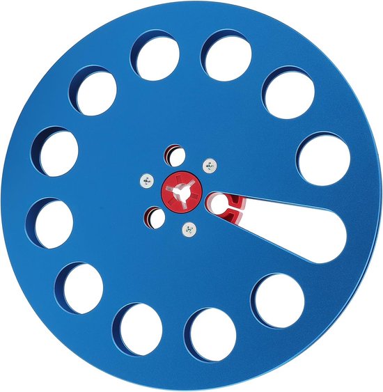 Lege Spoel - Tape Spoel - Geluidsopnames Herstellen - Aluminium Legering - 7 Inch - Zilver — afbeelding 5
