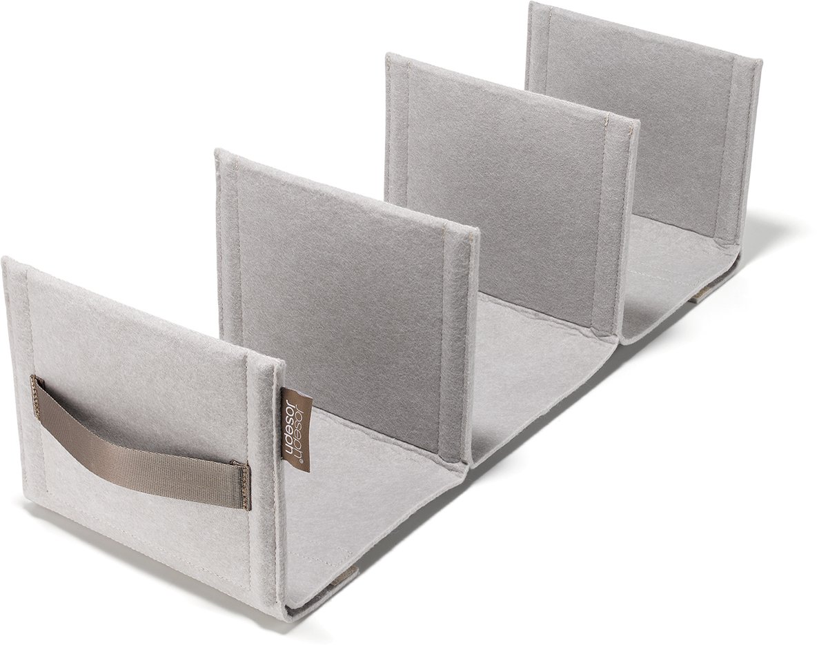 Joseph Joseph Orderly Tassen Organizer voor de Kast, met Vilten Verdelers, Ruimtebesparende Kastinrichting