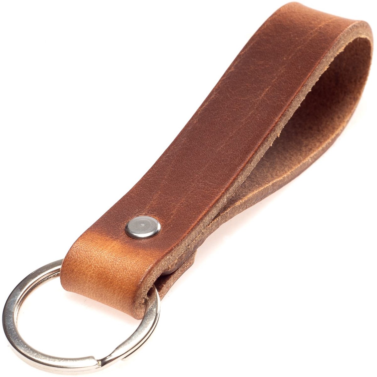Omgoods - Leren Sleutelhanger zonder Logo
