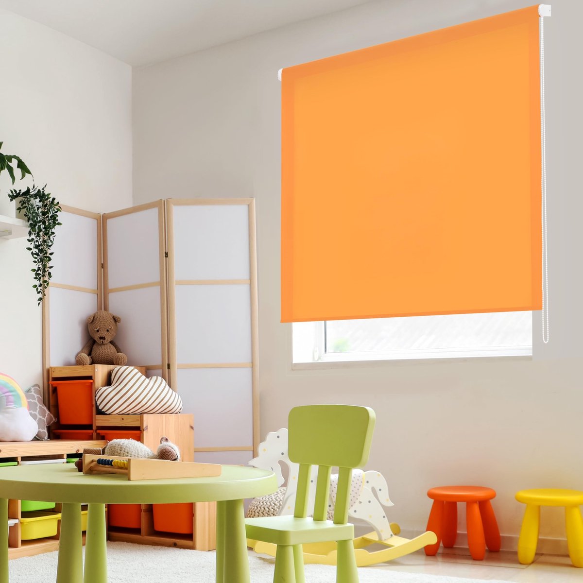 Omgoods - Translucente Roller Blind 100 x 250 cm met Handmatige Bediening