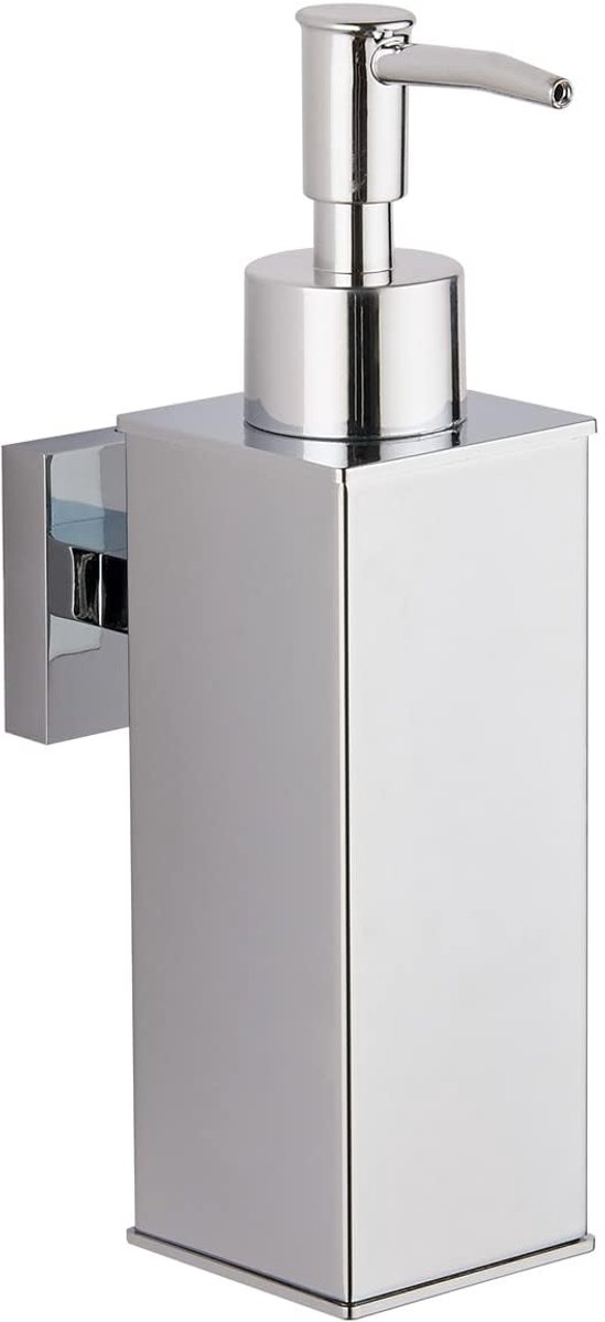 Omgoods - Wandgemonteerde Zeepdispenser - RVS met ABS Pomp voor Badkamer en Keuken
