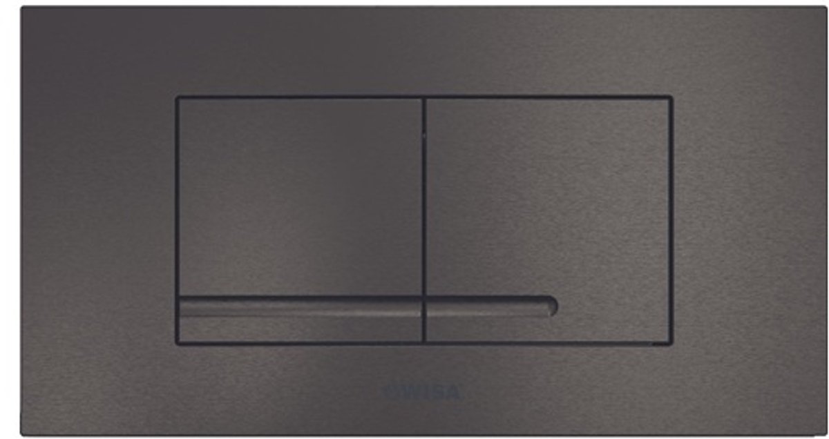 Wisa XT Kantos DF - 8050.418738 - Bedieningspaneel - Zwart Titanium - 20.8 X 11.1 cm