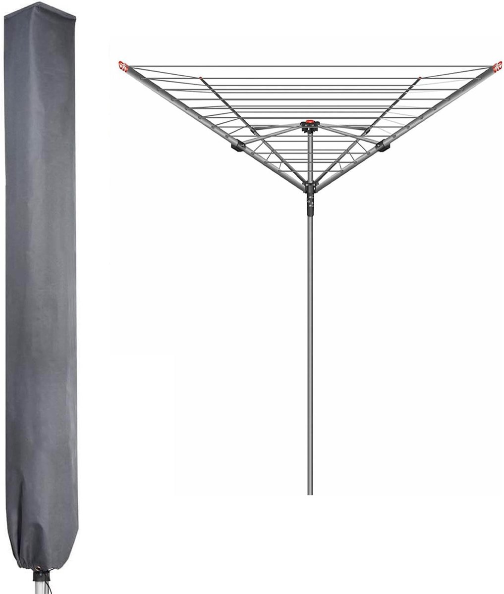 Omgoods - Waterdichte Dekking voor Rotary Waslijn (16x16x165 cm)