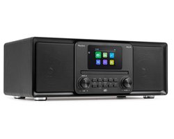DAB radio - Audizio Palmi - Radio met cd speler - Bluetooth radio - FM, DAB+ en USB - Zwart