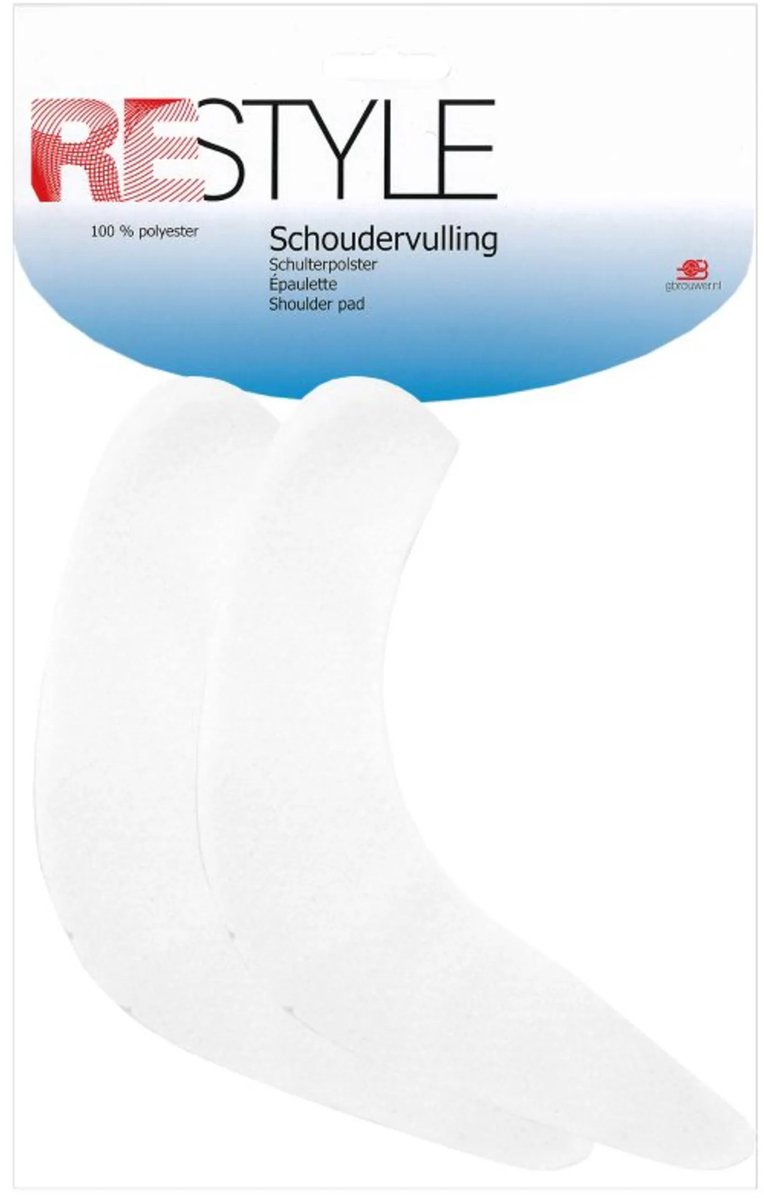 Restyle Schoudervulling Wit