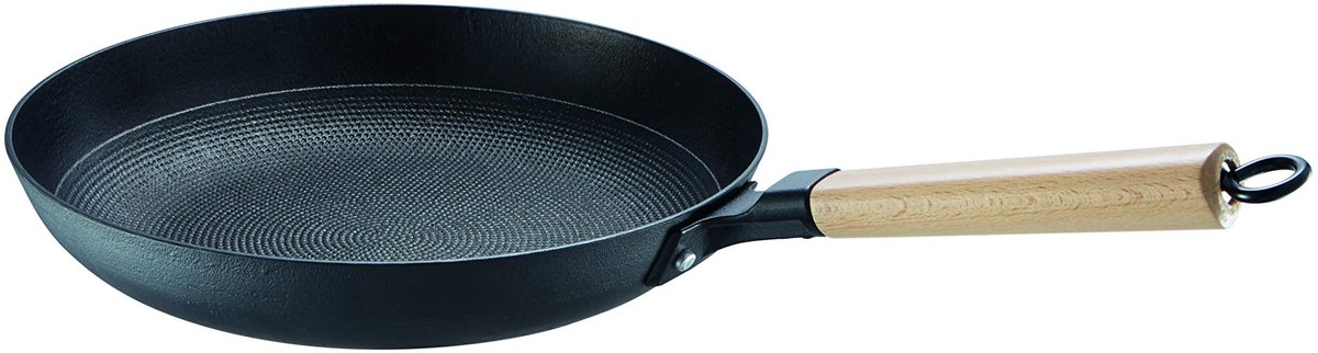 Omgoods - Casserole John, 20 cm - Hoogwaardige ijzeren pan met Duottec anti-aanbaklaag